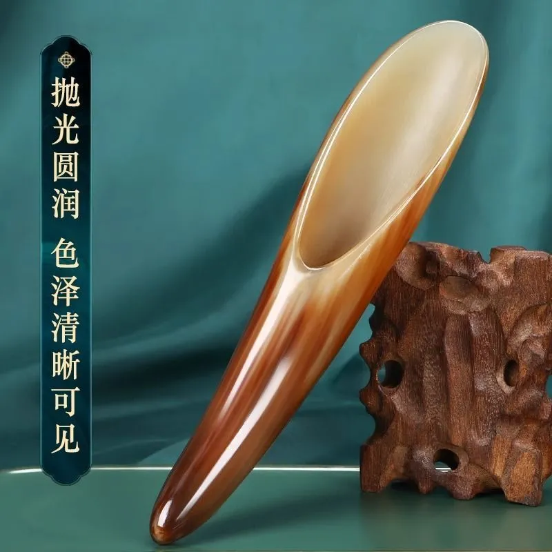 Natural Ox Horn Massage Stick for Shoulder & Body Relax